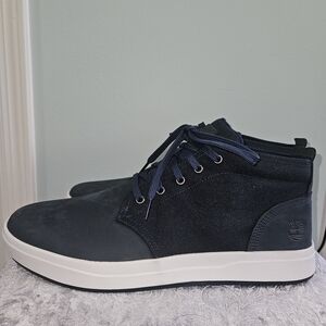 Timberland Men's Navy Blue Chukka Boots